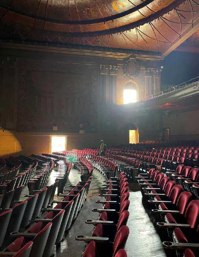 Castro Theatre seats
