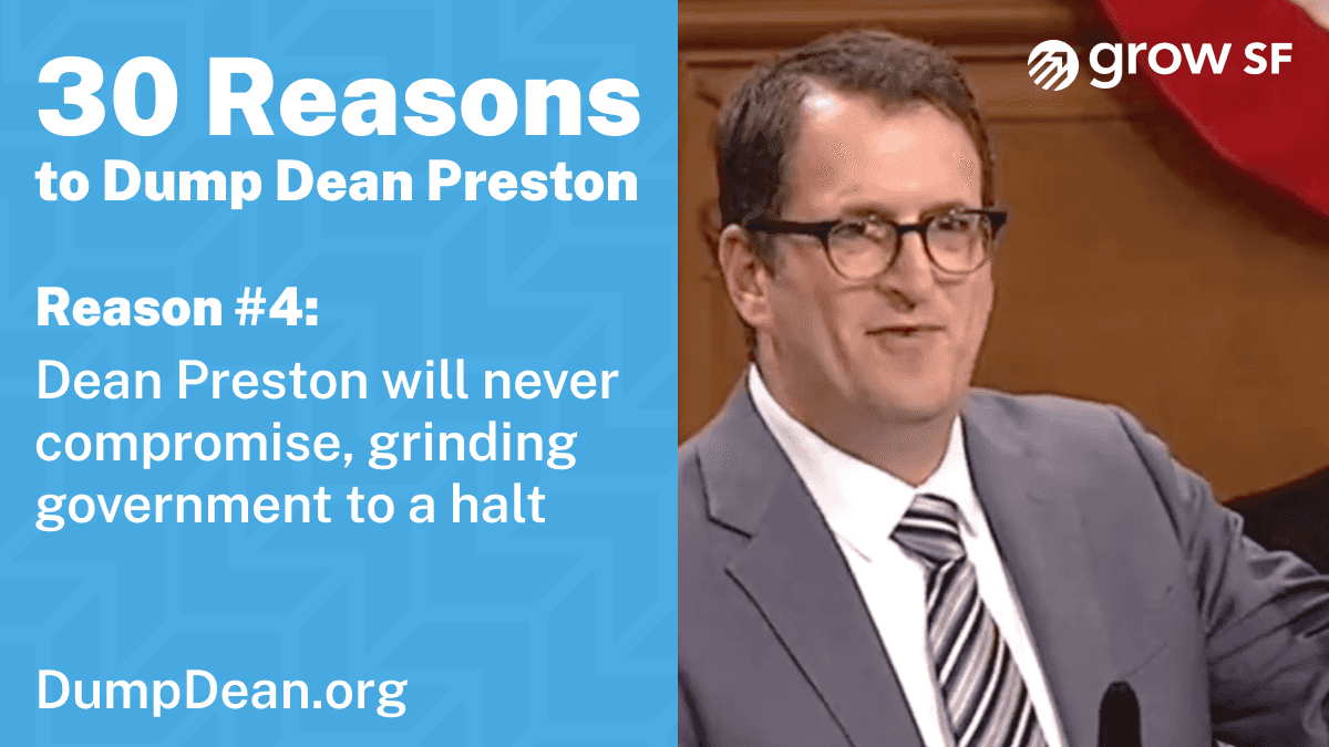 Dean Preston will never compromise